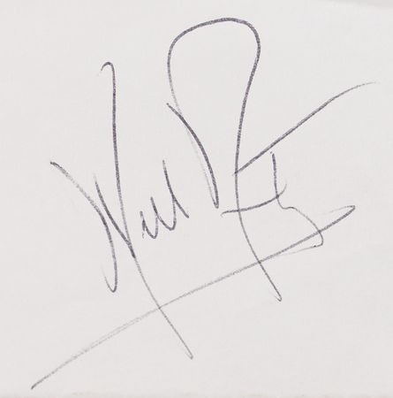 Lot #317 Neil Armstrong Signed Paper Airplane - Image 2