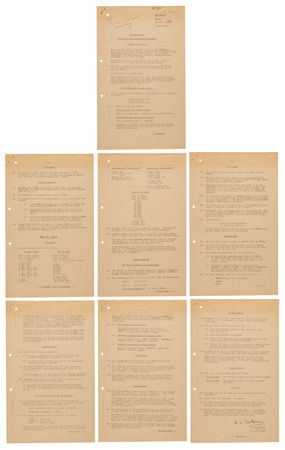Lot #62 Field Marshal Bernard Law Montgomery's Top-Secret Battle Orders for the Liberation of Europe, May 1944-June 1945 - (28) Documents from the Papers of Major-General Miles Graham - Image 10