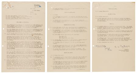 Lot #62 Field Marshal Bernard Law Montgomery's Top-Secret Battle Orders for the Liberation of Europe, May 1944-June 1945 - (28) Documents from the Papers of Major-General Miles Graham - Image 4