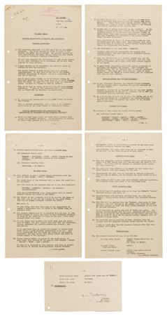 Lot #62 Field Marshal Bernard Law Montgomery's Top-Secret Battle Orders for the Liberation of Europe, May 1944-June 1945 - (28) Documents from the Papers of Major-General Miles Graham - Image 5