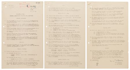 Lot #62 Field Marshal Bernard Law Montgomery's Top-Secret Battle Orders for the Liberation of Europe, May 1944-June 1945 - (28) Documents from the Papers of Major-General Miles Graham - Image 7