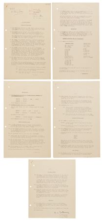 Lot #62 Field Marshal Bernard Law Montgomery's Top-Secret Battle Orders for the Liberation of Europe, May 1944-June 1945 - (28) Documents from the Papers of Major-General Miles Graham - Image 8