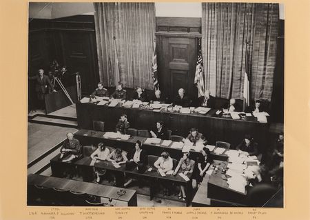 Lot #122 Nuremberg Trials: International Military Tribunal Indictment Signed by All (8) Judges - Image 3