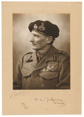 Lot #61 Montgomery of Alamein World War II-Dated