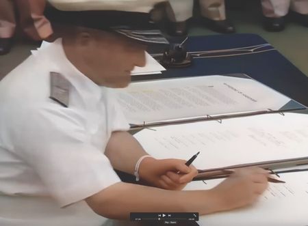 Lot #119 World War II: Admiral Fraser's Eversharp Skyline Pen Used to Sign the Japanese Instrument of Surrender Aboard the USS Missouri - Image 17