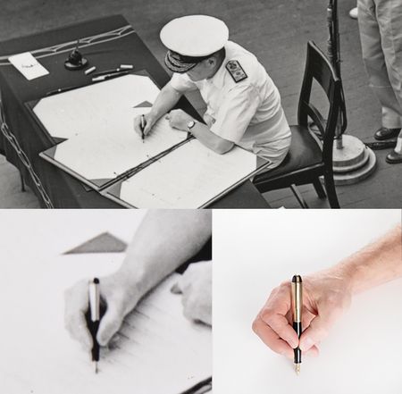 Lot #119 World War II: Admiral Fraser's Eversharp Skyline Pen Used to Sign the Japanese Instrument of Surrender Aboard the USS Missouri - Image 3