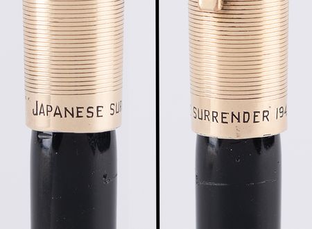 Lot #119 World War II: Admiral Fraser's Eversharp Skyline Pen Used to Sign the Japanese Instrument of Surrender Aboard the USS Missouri - Image 14
