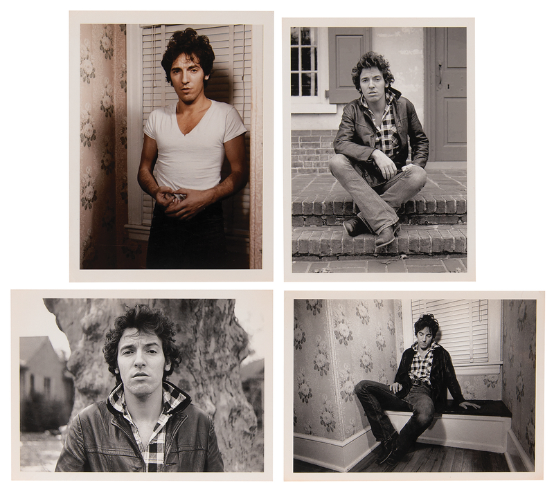 Lot 7372 Bruce Springsteen (4) Photographic Prints by Frank Stefanko - Darkness on the Edge of Town