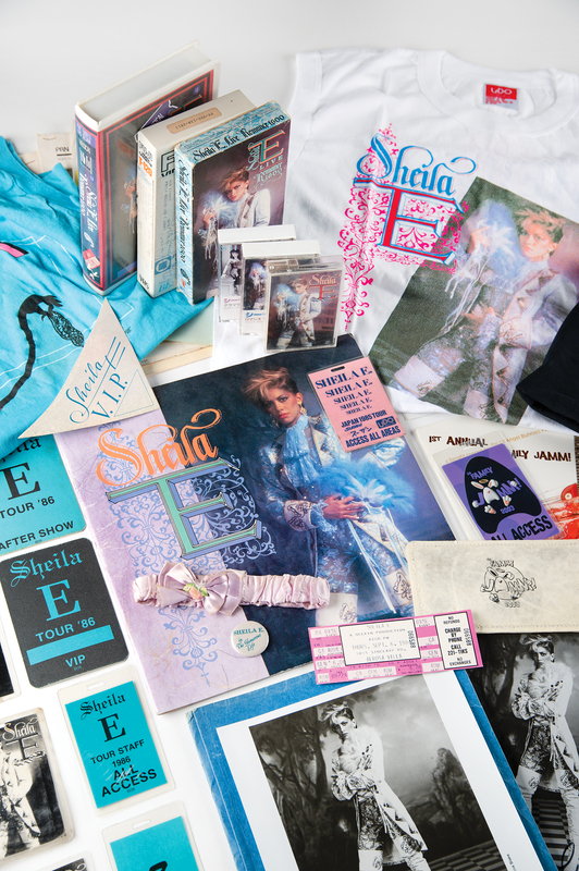 Lot 7433 Sheila E. 1984-1986 Tour Ephemera Collection - From the Collection of Susie Davis