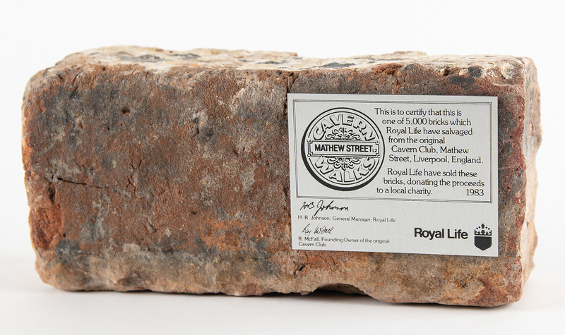Lot 7066 Beatles: Cavern Club Brick