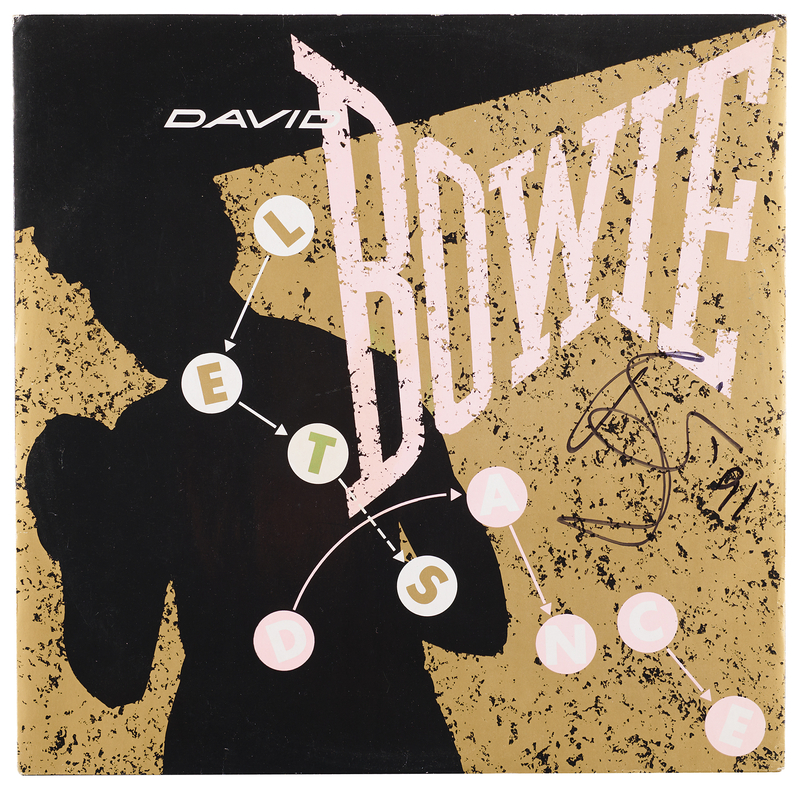Lot 7331 David Bowie Signed 12˝ Single - 'Let's Dance'