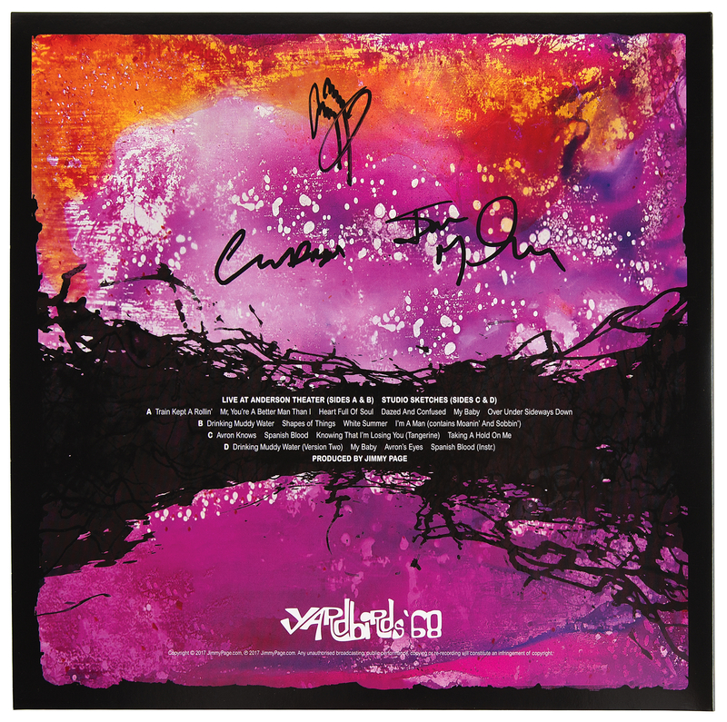 Lot 7283 Yardbirds Signed Album Deluxe Box Set - Yardbirds '68