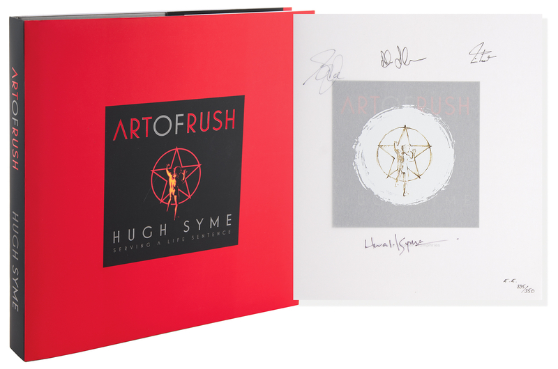 Lot 7367 Rush Signed Book - The Art of Rush: Serving a Life Sentence (Ltd. Ed. #335/350)