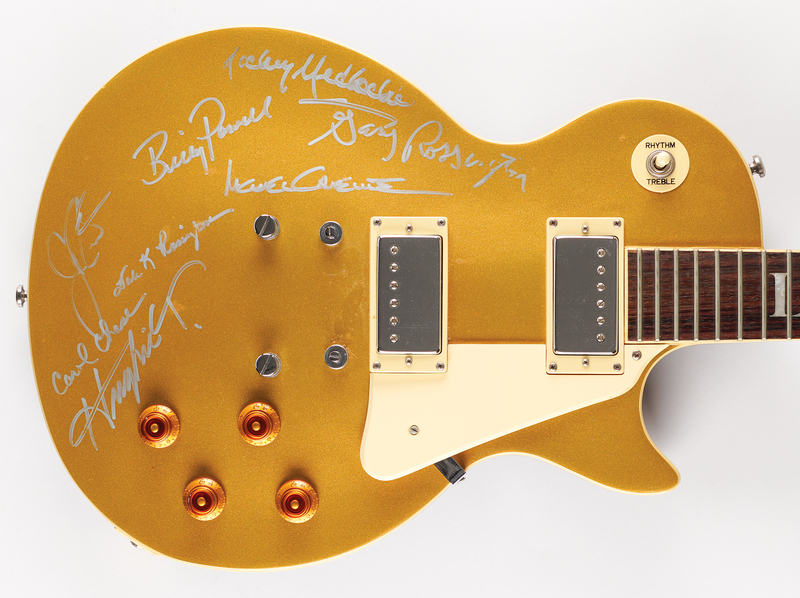 Lot 7316 Lynyrd Skynyrd Multi-Signed (8) Limited Edition Epiphone '30th Anniversary' Les Paul Electric Guitar