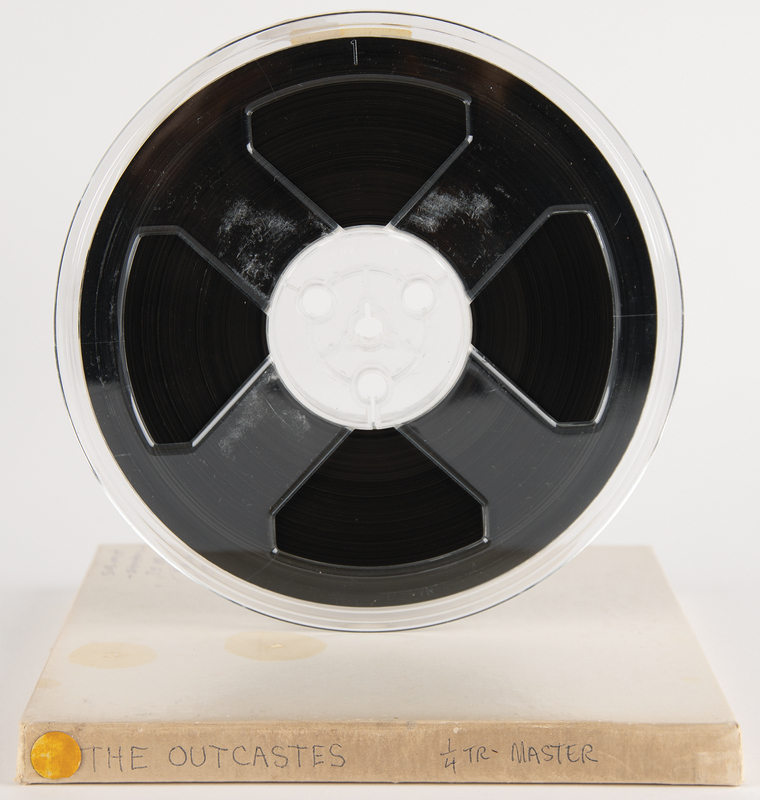 Lot 7400 Punk Rock: Original KSAN Reel-to-Reel Tape of 'The Outcastes' - Featuring The Jam, Billy Idol, and Roky Erickson