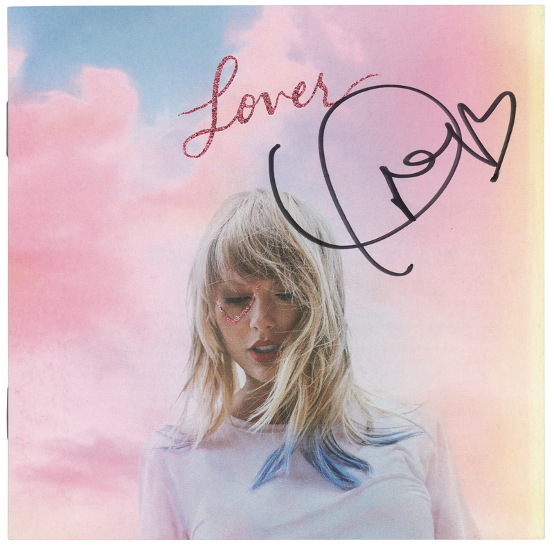 Lot 7487 Taylor Swift Signed CD Booklet - Lover