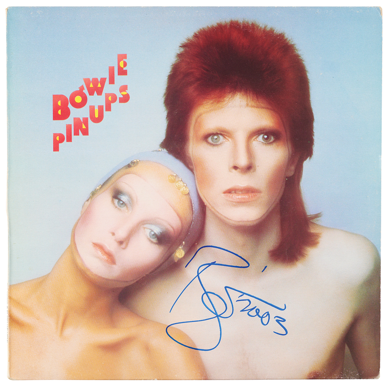 Lot 7330 David Bowie Signed Album - Pin Ups