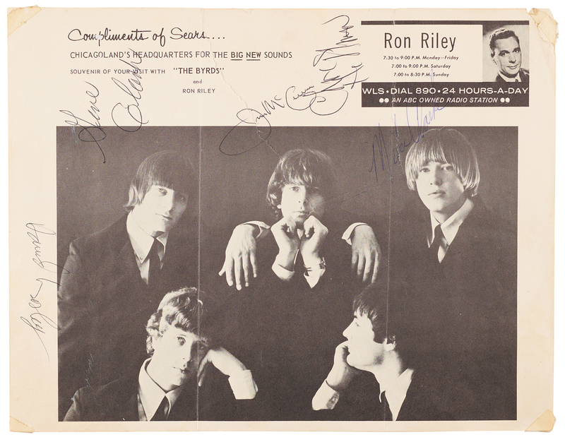 Lot 7262 The Byrds Signed Photograph