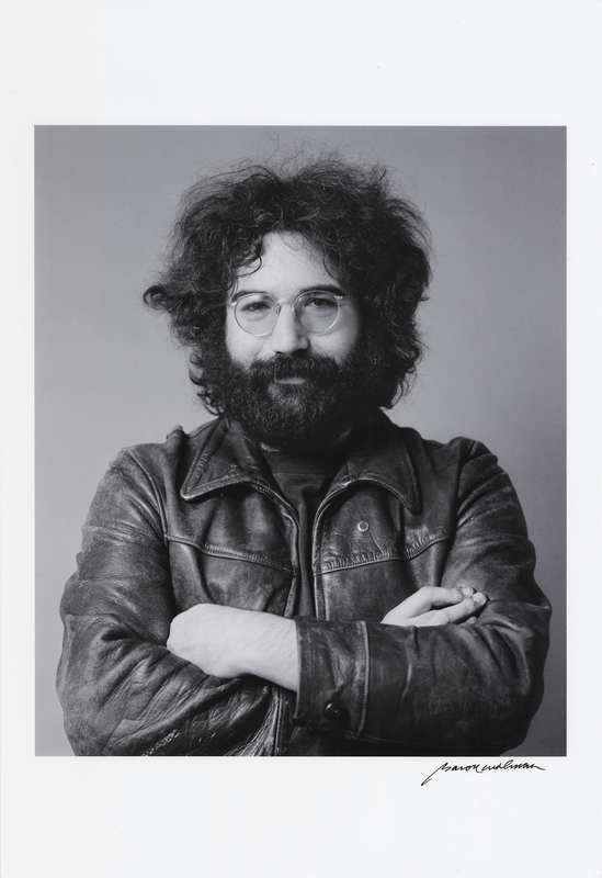 Lot 7175 Jerry Garcia Oversized Photograph by Baron Wolman