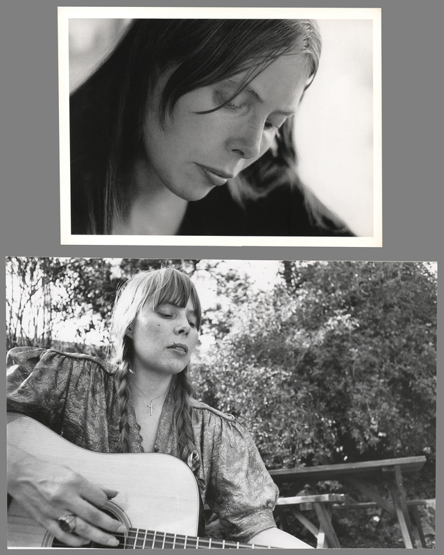 Lot 7274 Joni Mitchell (2) Photographs by Jim Marshall and Martin Mills
