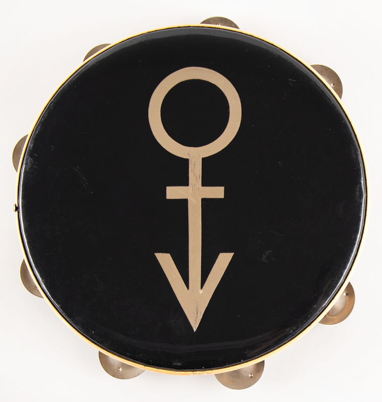 Lot 7457 Prince 'Symbol' Tambourine (Remo, Late 1980s, Early 1990s)