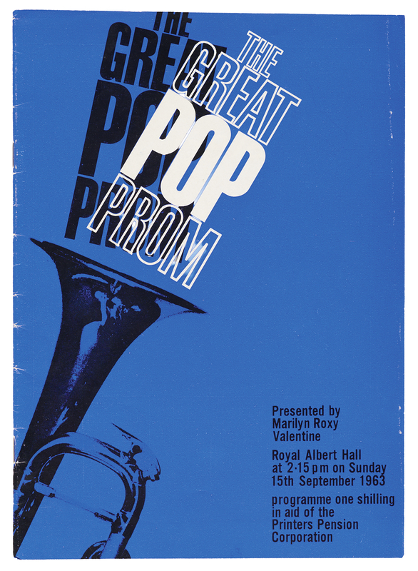 Lot 7062 Beatles and Rolling Stones 1963 'The Great Pop Prom' Program