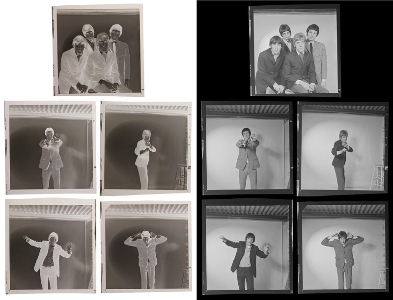 Lot 7151 The Who (5) Original Negatives from 1965 - Sold with Copyright