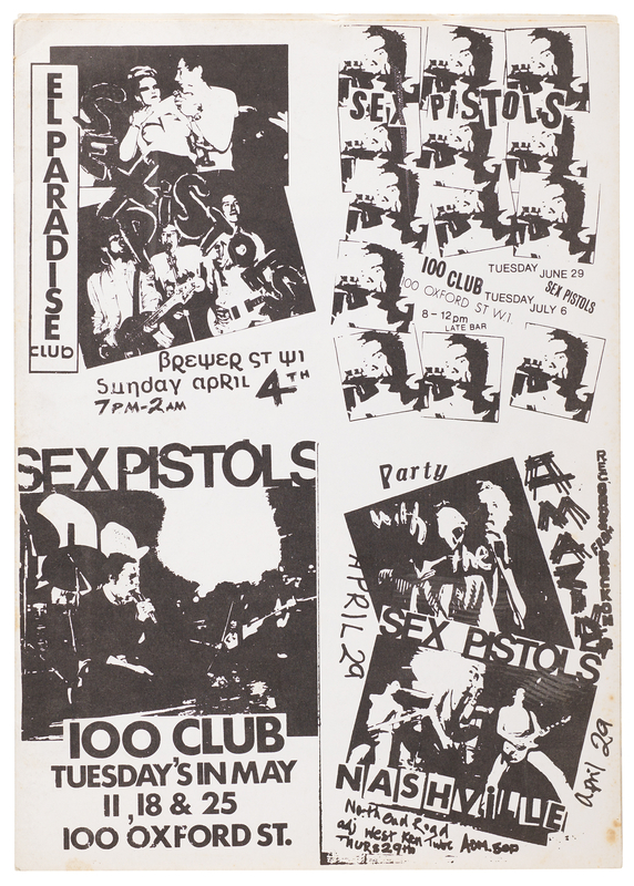 Lot 7402 Sex Pistols 1976 Promotional Press Pack - From the Skum Punk Fanzine Collection