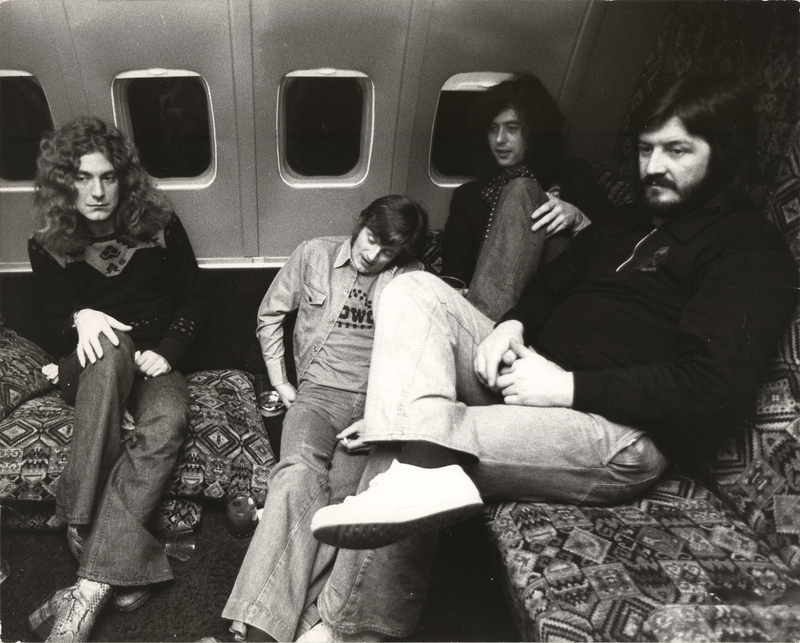 Lot 7230 Led Zeppelin Original Photograph by Michael Brennan
