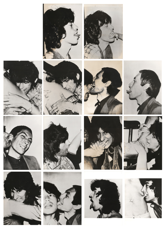 Lot 7119 Rolling Stones and Andy Warhol (14) Promotional Photographs for 'Love You Live'