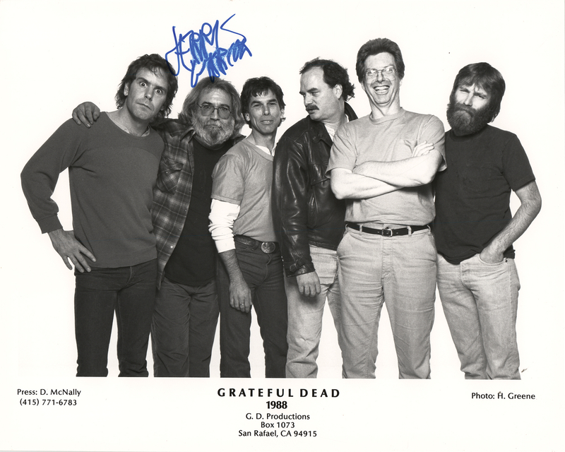 Lot 7168 Jerry Garcia Signed Photograph