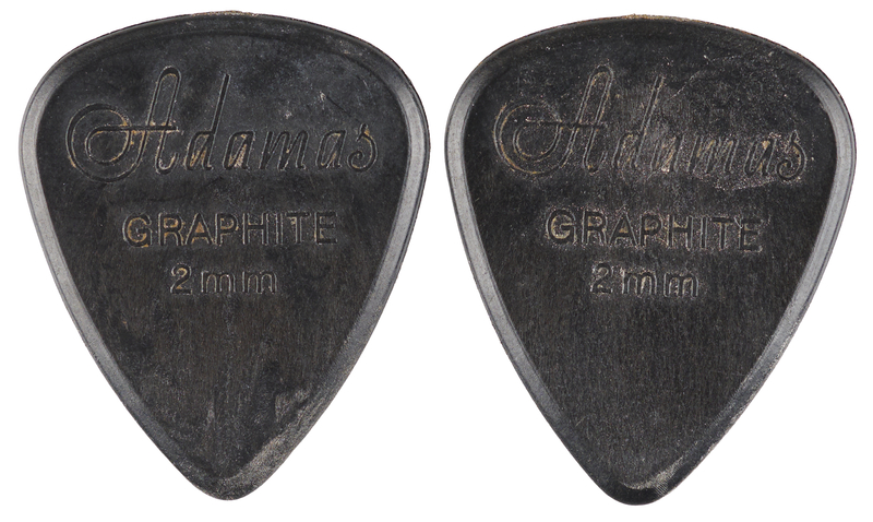 Lot 7173 Jerry Garcia's Pair of (2) Adamas Graphite Guitar Picks