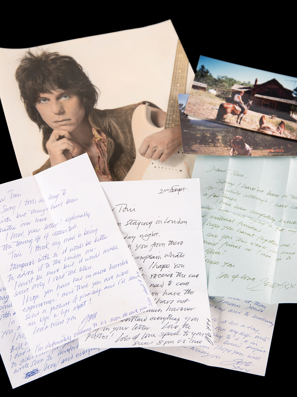 Lot 7261 Jeff Beck Collection of (6) Autograph Letters Signed to a Secret Romantic Correspondent - 