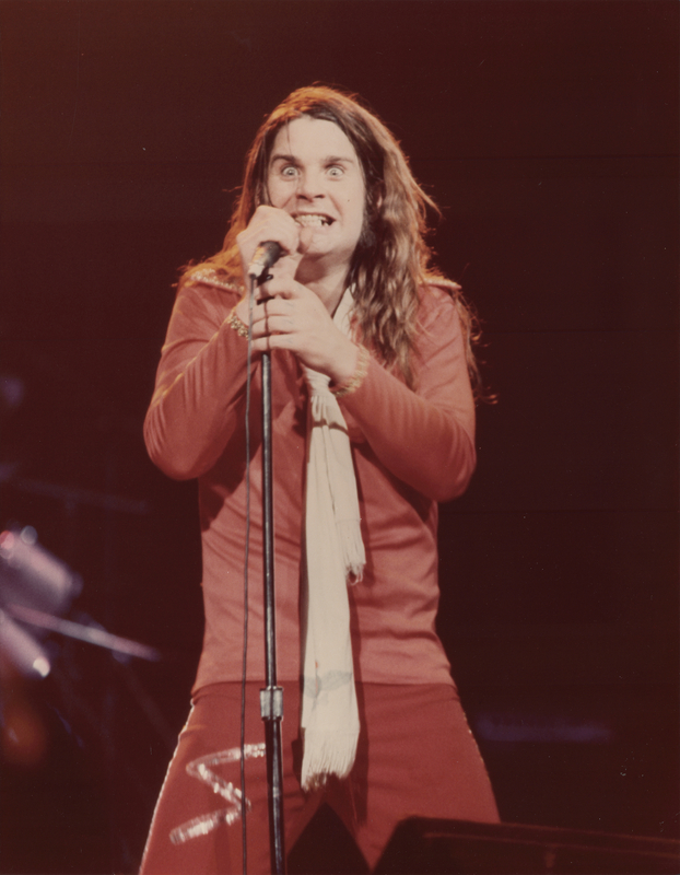 Lot 7327 Black Sabbath: Ozzy Osbourne Oversized Original Photograph (1978)