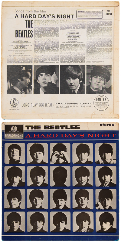 Lot 7027 Paul McCartney Signed Album - A Hard Day's Night