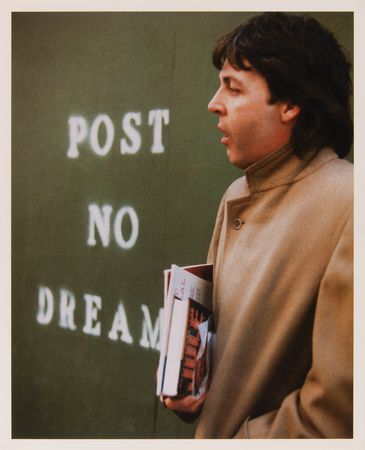Lot #7080 Paul McCartney Photographic Print by Linda McCartney - Post No Dreams - Image 1