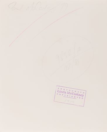Lot #7080 Paul McCartney Photographic Print by Linda McCartney - Post No Dreams - Image 2