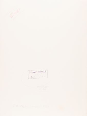 Lot #7094 Bob Dylan Oversized Photographic Print by Daniel Kramer - Bringing It All Back Home - Image 2