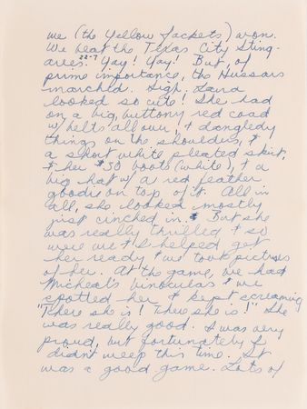 Lot #7263 Janis Joplin Autograph Letter Signed on Family, Football, and Motherhood - “I just wish I could be having children” - Image 3