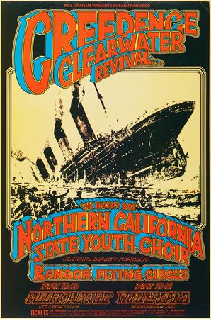 Lot #7294 Fillmore Auditorium/Winterland: (9) Bill Graham Concert Posters, with Grateful Dead, CSNY, Cream, and Buffalo Springfield - Image 4