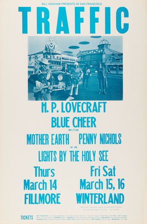 Lot #7294 Fillmore Auditorium/Winterland: (9) Bill Graham Concert Posters, with Grateful Dead, CSNY, Cream, and Buffalo Springfield - Image 5