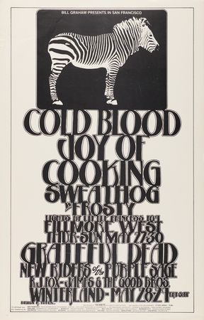 Lot #7294 Fillmore Auditorium/Winterland: (9) Bill Graham Concert Posters, with Grateful Dead, CSNY, Cream, and Buffalo Springfield - Image 6