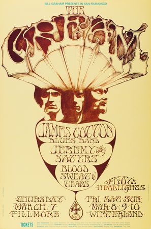 Lot #7294 Fillmore Auditorium/Winterland: (9) Bill Graham Concert Posters, with Grateful Dead, CSNY, Cream, and Buffalo Springfield - Image 9