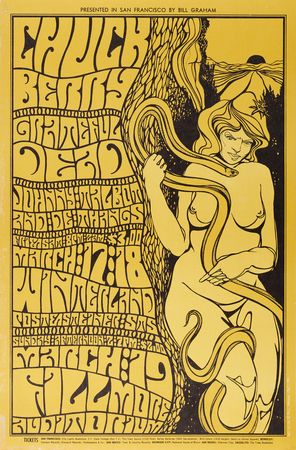 Lot #7292 Fillmore Auditorium: (11) Bill Graham Concert Posters, with Grateful Dead, Jefferson Airplane, Chuck Berry, Muddy Waters, and B. B. King - Image 10