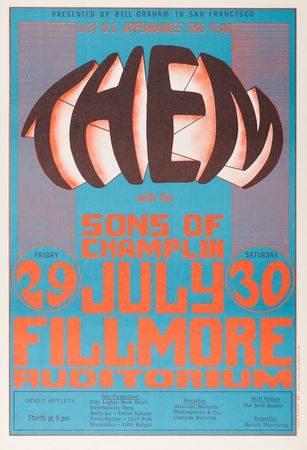 Lot #7292 Fillmore Auditorium: (11) Bill Graham Concert Posters, with Grateful Dead, Jefferson Airplane, Chuck Berry, Muddy Waters, and B. B. King - Image 12