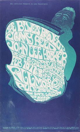 Lot #7292 Fillmore Auditorium: (11) Bill Graham Concert Posters, with Grateful Dead, Jefferson Airplane, Chuck Berry, Muddy Waters, and B. B. King - Image 7