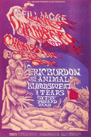 Lot #7302 Fillmore: (6) Bill Graham Concert Posters Signed by Artist Lee Conklin, with Fleetwood Mac, Jeff Beck, Chuck Berry, and Albert King - Image 5