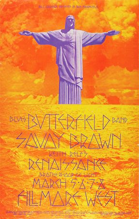 Lot #7296 Fillmore West/Winterland: (10) Bill Graham Concert Posters, with Miles Davis, Little Richard, Joe Cocker, and B. B. King - Image 10