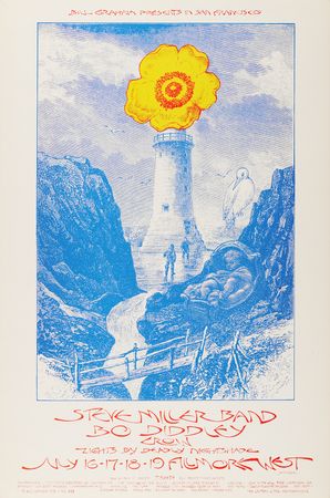 Lot #7296 Fillmore West/Winterland: (10) Bill Graham Concert Posters, with Miles Davis, Little Richard, Joe Cocker, and B. B. King - Image 7