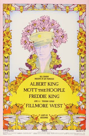 Lot #7297 Fillmore West: (10) Bill Graham Concert Posters, with The Byrds, Iron Butterfly, Miles Davis, CCR, Tina Turner, and Jethro Tull - Image 11